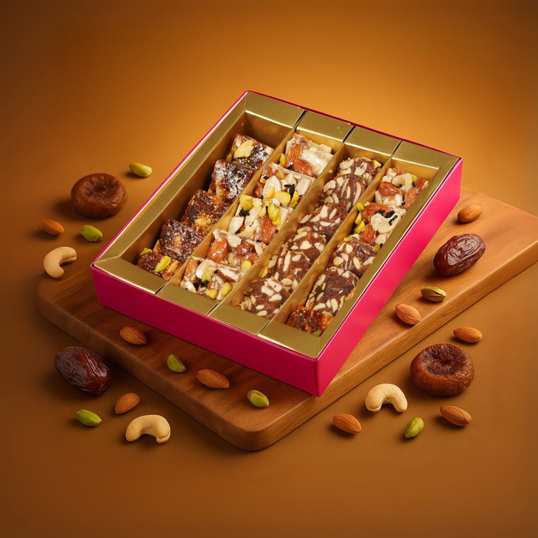 dry fruit and nuts sweets