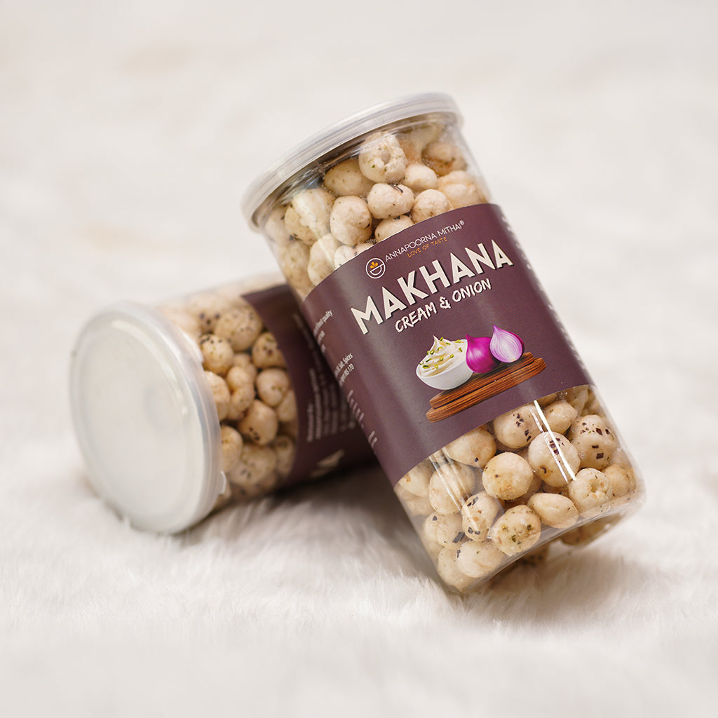 cream onion makhana