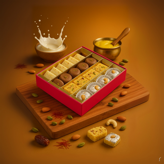 Assorted Milk & Ghee Sweets