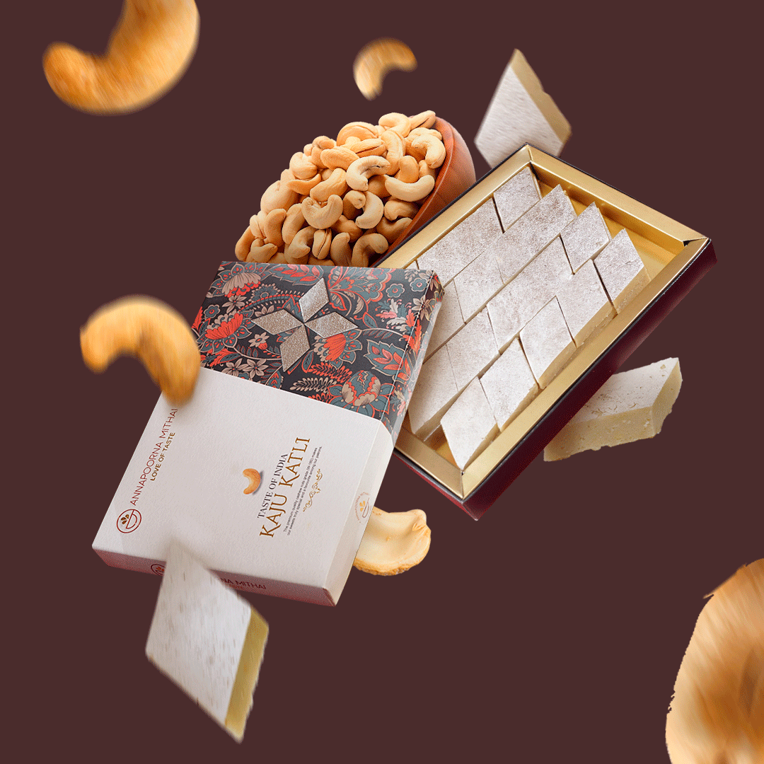 kaju katli | kaju barfi | diamond sweets