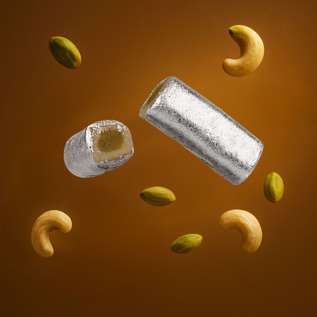 pista roll | kaju pista roll